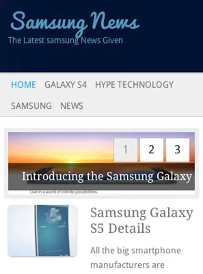 Samsung Information News android App screenshot 2